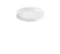Ideal Lux Luminosa Fly 35Cm Led Flush Ceiling Light White 2700K Ip40