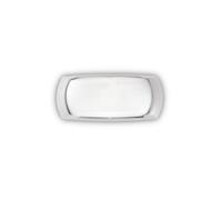 Ideal Lux Luminosa Francy 1 Light Outdoor Wall Light White Ip66, E27