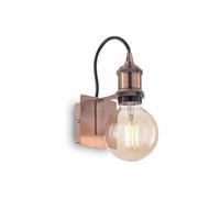 Ideal Lux Frida 1 Light Wall Light Copper