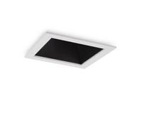 Ideal Lux Game Led 1 Light Recessed Spotlight White Black