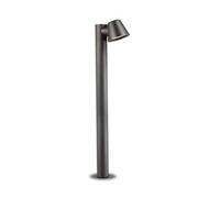 Ideal Lux Luminosa Gas 1 Light Outdoor Bollard Anthracite Ip43, Gu10
