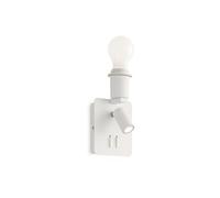 Ideal Lux Luminosa Gea Indoor Frame White (Shade Sold Seperately), E27