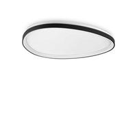 Ideal Lux Luminosa Gemini 81Cm Dali Integrated Led Semi Flush Light Black 5400Lm 3000K