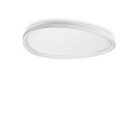 Ideal Lux Luminosa Gemini 81Cm On-Off Integrated Led Semi Flush Light White 5400Lm 3000K