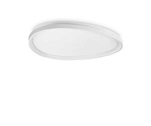 Ideal Lux Luminosa Gemini 81Cm On-Off Integrated Led Semi Flush Light White 5400Lm 3000K