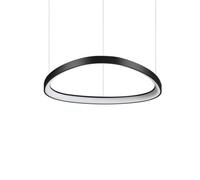 Ideal Lux Luminosa Gemini Led Decorative Integrated Pendant Light Black, 3000K