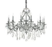 Ideal Lux Luminosa Gioconda 12 Light Pendant Light Silver