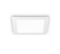 Luminosa Lighting Luminosa Groove Led 1 Light Medium Square Warm Recessed Spotlight Panel White