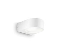 Ideal Lux Iko Single Light Up & Down Outdoor Wall Fitting in White Finish