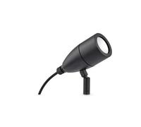 Ideal Lux Luminosa Inside 1 Light Outdoor Spike Spotlight Black Ip54, G9