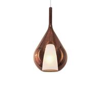 Ideal Lux Luminosa Kalique Ill 28Cm Teardrop Dome Pendant Ceiling Light Copper 1X E27
