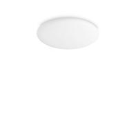 Ideal Lux Level LED Small Flush Ceiling Fitting in White Finish