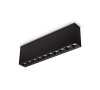 Ideal Lux Luminosa Lika Surface Mounted Downlight Black 1X Led 2450Lm 3000K