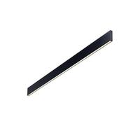 Ideal Lux Linus 3000K LED Flush Wall Light in Black Finish