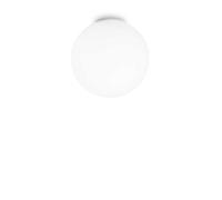 Ideal Lux Mapa Single Light Semi Flush Ceiling Fitting in White Finish