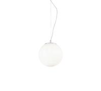 Ideal Lux Mapa pendant light, Ø 20 cm, opal glass, sphere