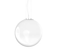 Ideal Lux Luminosa Mapa Clear 50Cm Globe Pendant Ceiling Light Opal