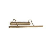 Ideal Lux Luminosa Mirror 4 Light Picture Wall Light Antique Brass, G9