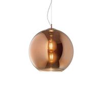 Ideal Lux Nemo Large Single Light Ceiling Pendant in a Copper Finish