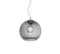 Ideal Lux Luminosa Nemo Indoor Dome Ceiling Pendant Lamp 1 Light Grey, E27