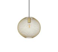 Ideal Lux Net Wire Frame 29Cm Pendant Ceiling Light Gold