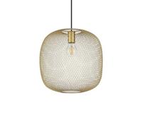 Ideal Lux Net Wire Frame 34Cm Pendant Ceiling Light Gold