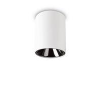 Ideal Lux Nitro 15W Round LED Flush Ceiling Fitting in White Finish