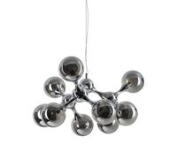 Ideal Lux Luminosa Nodi Multi Arm Pendant Ceiling Light Chrome 9X E14