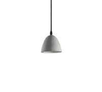 Ideal Lux Oil - 1 Light Ceiling Pendant Cement Grey, GU10