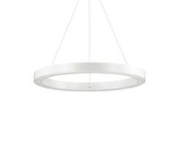 Ideal Lux LED pendant light Oracle, Ø 60 cm, white, 3,000 K