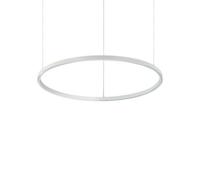 Ideal Lux Luminosa Oracle Slim 70Cm Non Dim 3000K Round Integrated Led Ceiling Pendant Lamp White