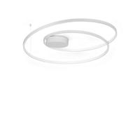 Ideal Lux Luminosa Oz Integrated Led Semi Flush Ceiling Light White 6100Lm 3000K