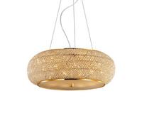 The Italian Collection Pahsa 10 Light Chandelier in Gold Finish And Clear Crystal Finish