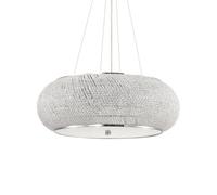 Ideal Lux Luminosa Pasha' Decorative Crystal & Glass Pendant Gold, E14