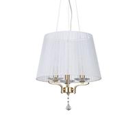 Ideal Lux Luminosa Pegaso 3 Light Multi Arm Ceiling Pendant Light Satin Brass