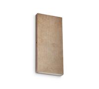 Ideal Lux Luminosa Post-It Outdoor Up Down Wall Lamp Brass 2X Led 620Lm 3000K Ip65 - Driver Required