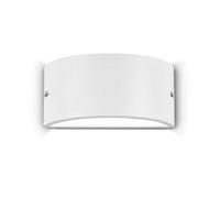 Ideal Lux Rex-2 Flush Wall Light in a White Finish