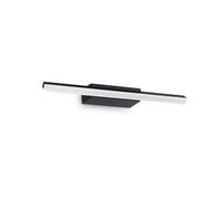 Ideal Lux Luminosa Riflesso Integrated Led Bathroom Over Mirror Light Black 1100Lm 3000K Ip44
