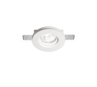 Ideal Lux Luminosa Samba 1 Light Small Recessed Spotlight White