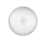 Ideal Lux Luminosa Shell 6 Light Indoor Flush Wall / Ceiling Light Chrome With Clear Glass, E27
