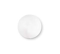 Ideal Lux Simply 2 Light Flush Ceiling Light in a White Finish