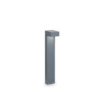 Ideal Lux path light Sirio anthracite, aluminium, height 60 cm