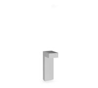 Ideal Lux Luminosa Sirio 30Cm Outdoor Pedestal Light Grey 1X Gx53 Ip65