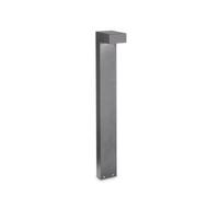 Ideal Lux Luminosa Sirio Outdoor Bollard Lamp 2 Lights Grey Ip44, G9