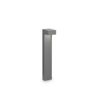 Ideal Lux Luminosa Sirio Outdoor Bollard Lamp 2 Lights Grey Ip44, G9