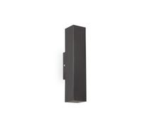 Ideal Lux Luminosa Sky 2 Light Up & Down Wall Light Black, Gu10