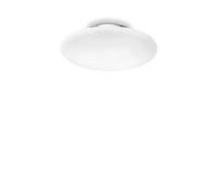 Ideal Lux Luminosa Smarties Bianco 2 Light Indoor Medium Flush Light White, E27