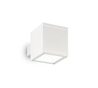Ideal Lux Luminosa Snif Square 1 Light Outdoor Up Down Wall Light White, Putty Ip44, G9