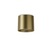 Ideal Lux Spike Led Surface Mounted Downlight Brass 3000K