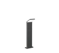 Ideal Lux Style Integrated Led 50Cm Outdoor Bollard Anthracite Grey 1100Lm 4000K Ip54